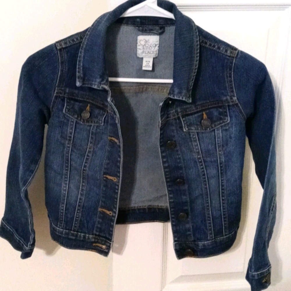 Like new denim kids jacket